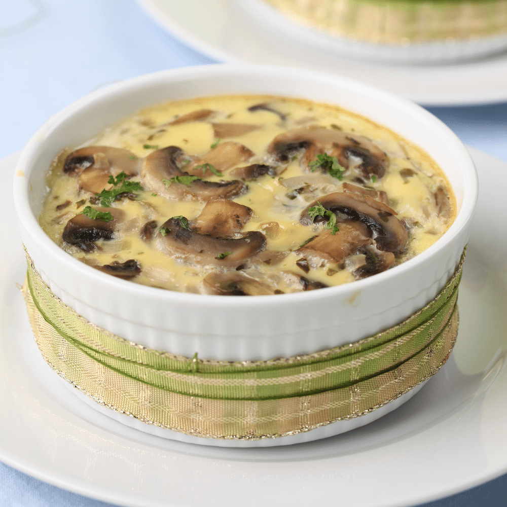 Mushroom-Tomato Gratin