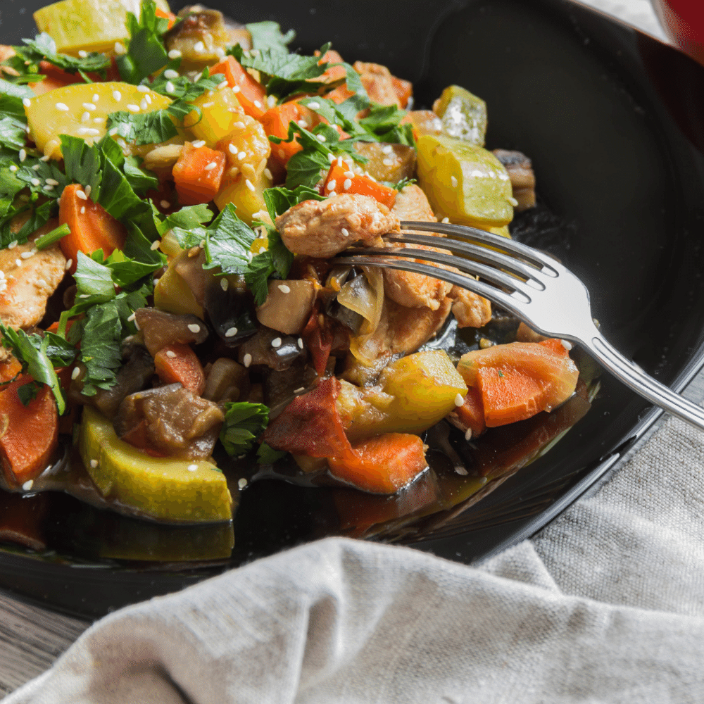 Sesame Roasted Vegetables