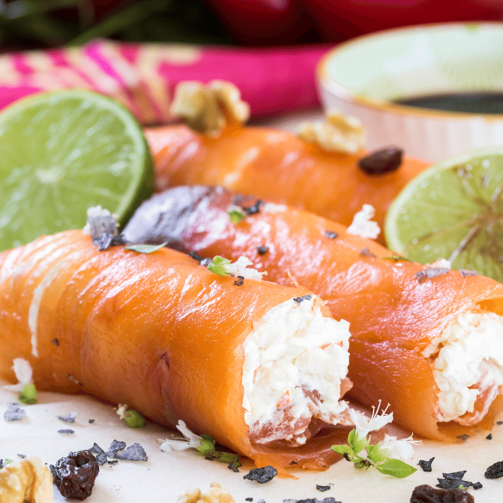 Smoked Salmon with Cream Cheese
