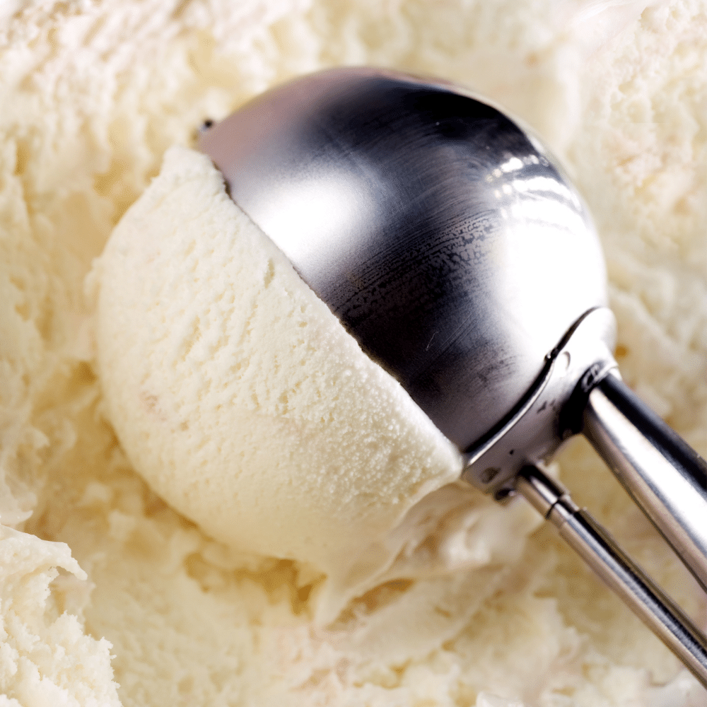 Vanilla ice cream