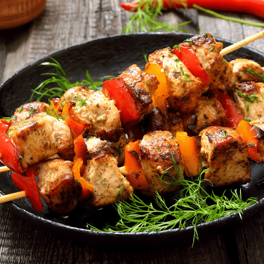 What to Serve with Chicken Skewers