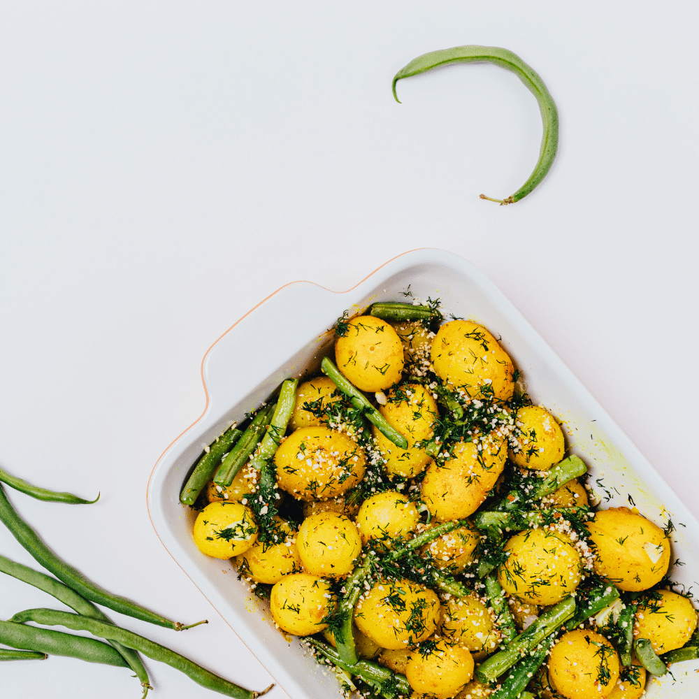 What to serve with Green Beans and New Potatoes