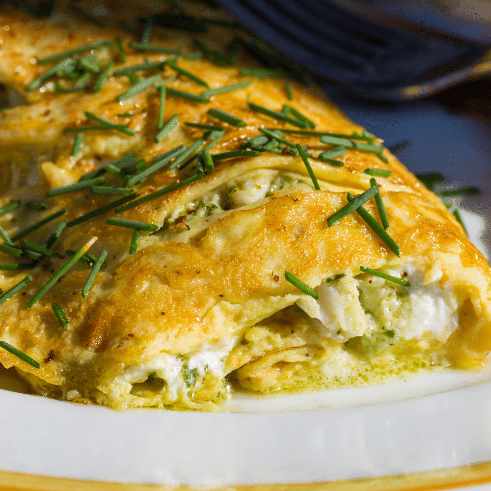 Crab Meat Omelette