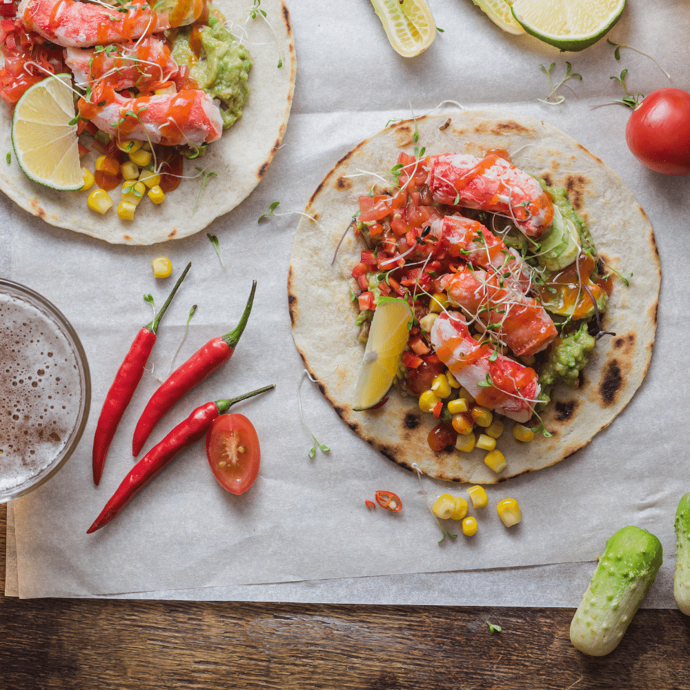 Crab Meat Tacos