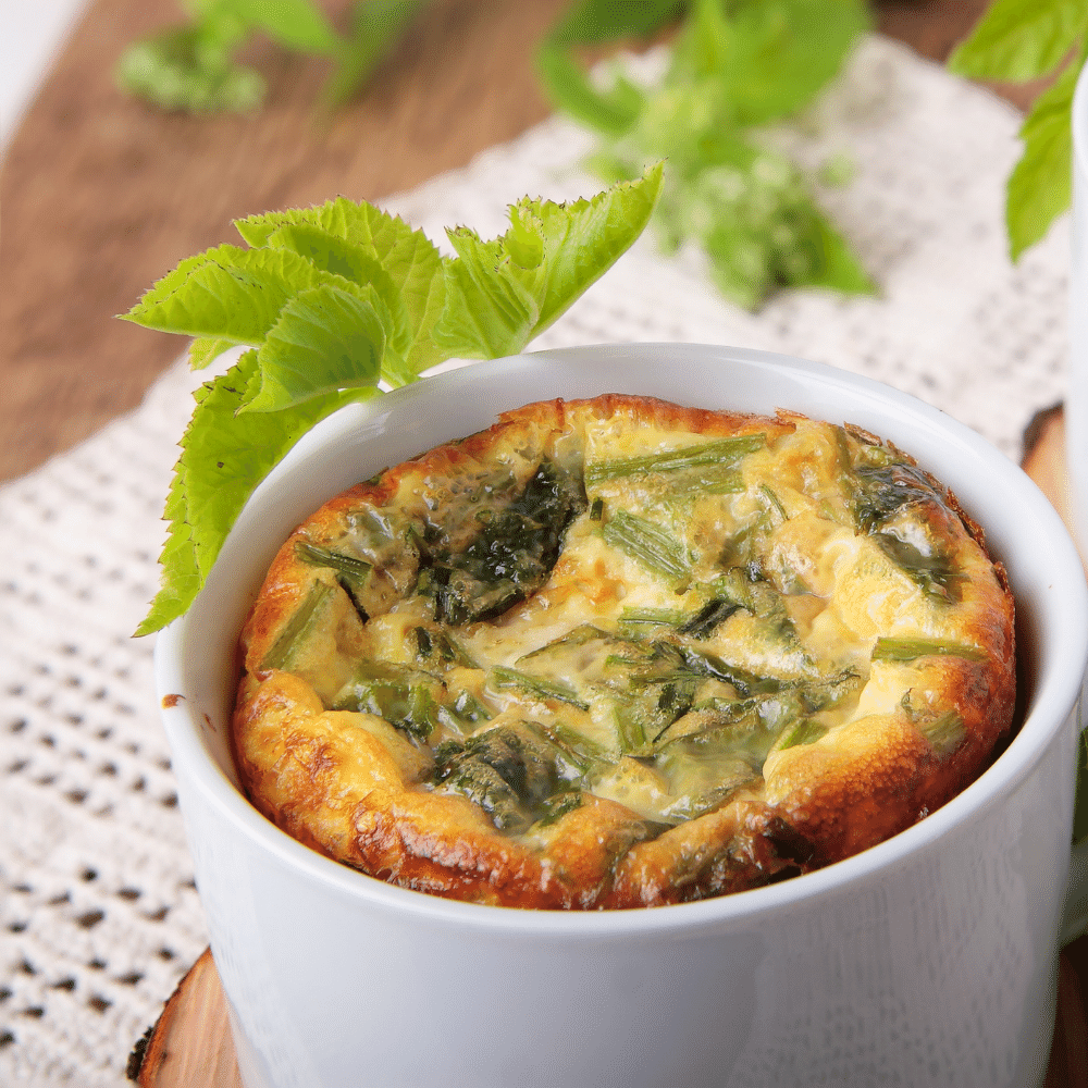 Crawfish Omelette Egg Cups