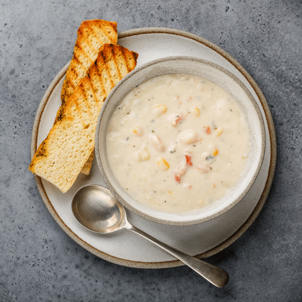 Creamy Crab & Corn Chowder
