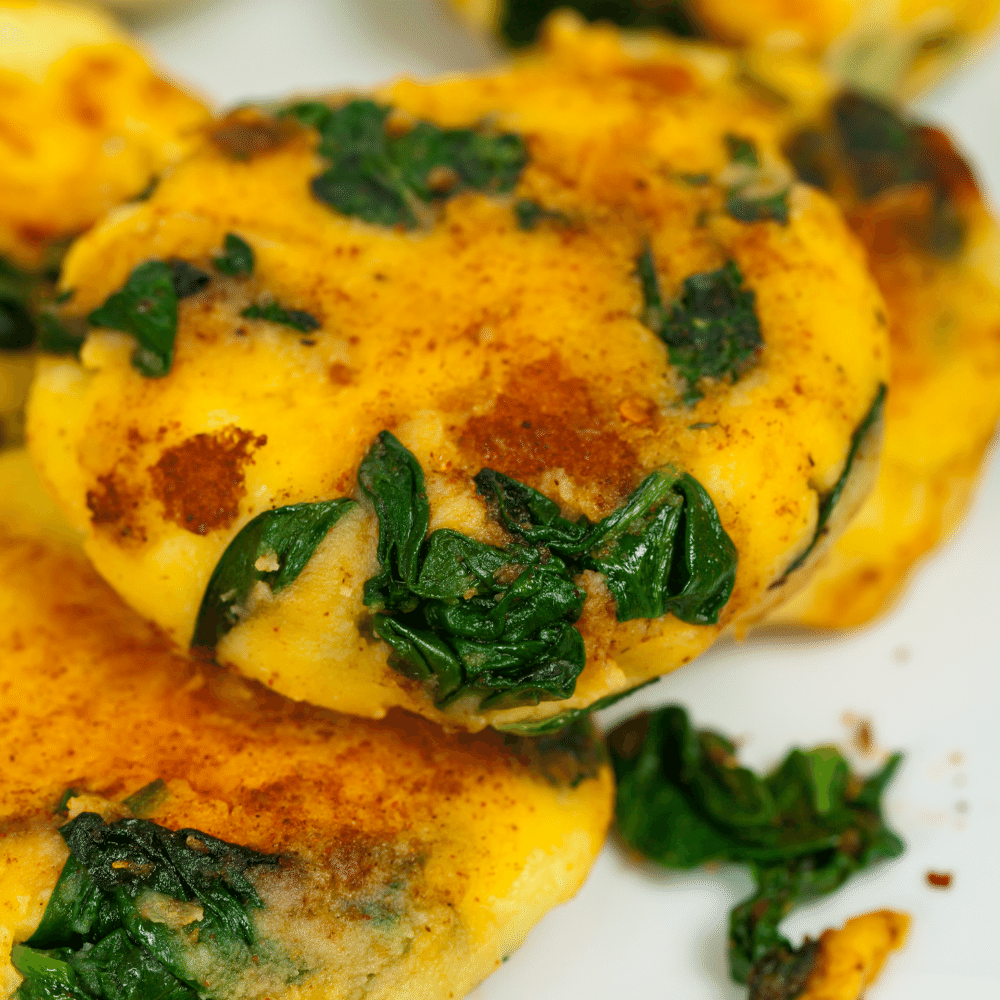 Garlicky Mashed Potato Cakes