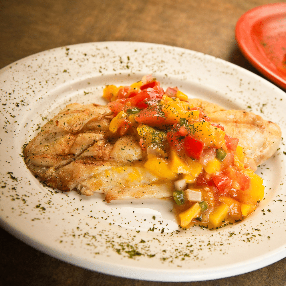 Grilled Mango Salsa