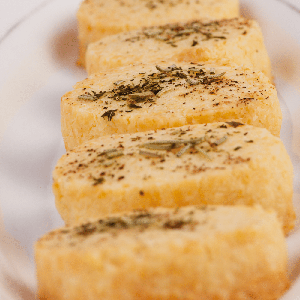 Parmesan drop biscuits