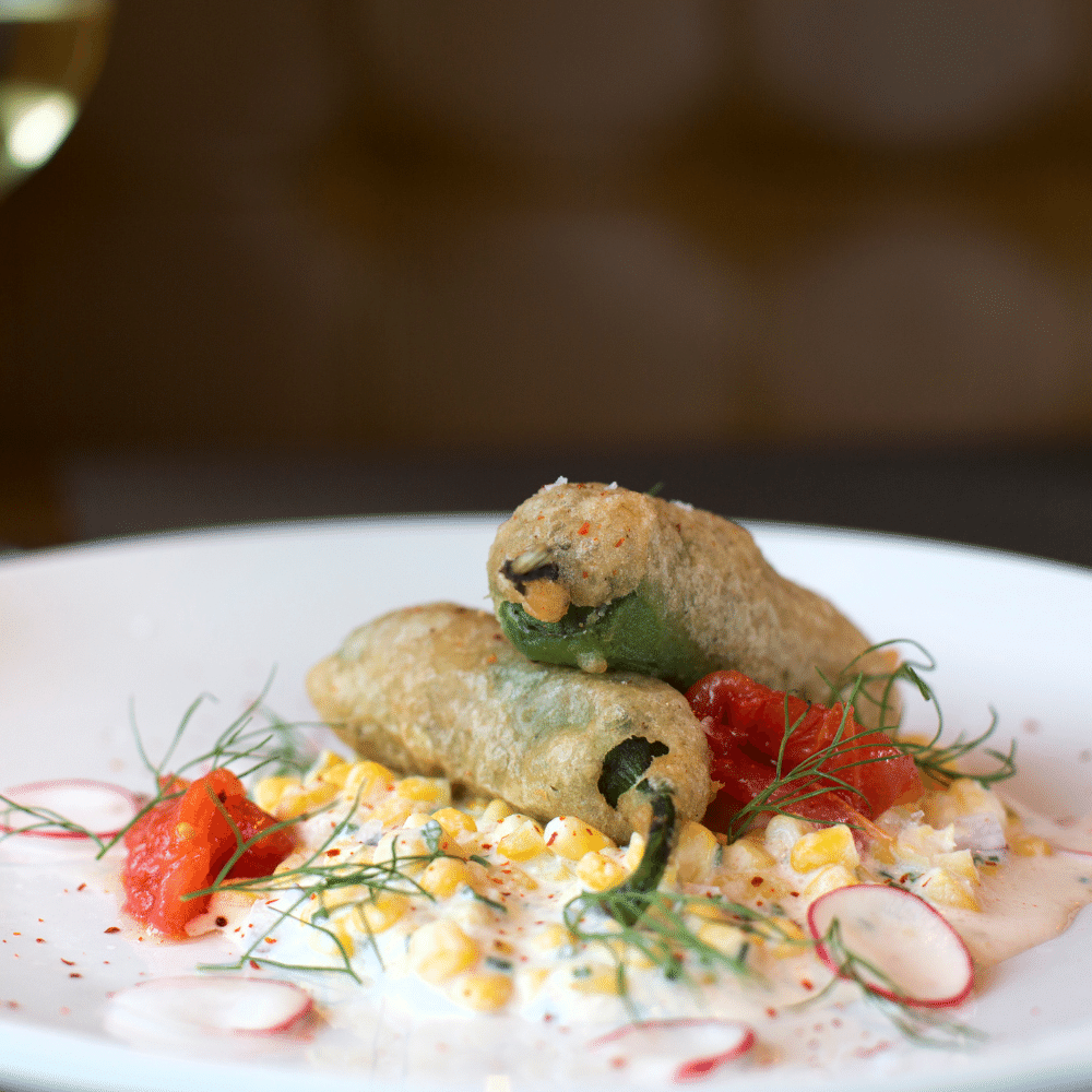 Peanut Sauce Jalapeño Poppers