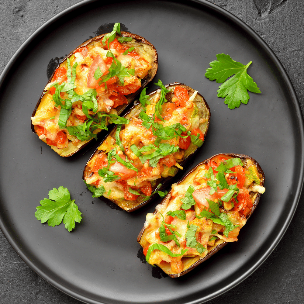 Stuffed Eggplant Parmesan