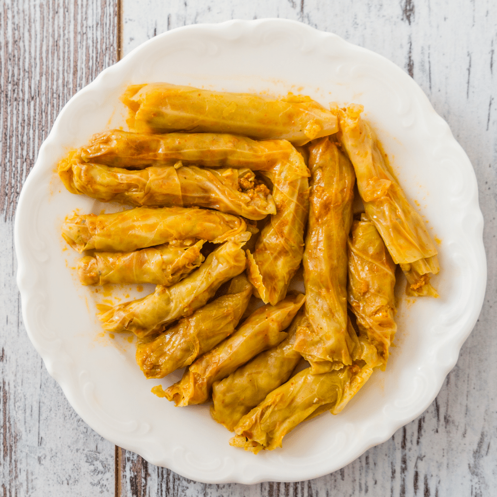 Stuffed Turkey & Cabbage rolls