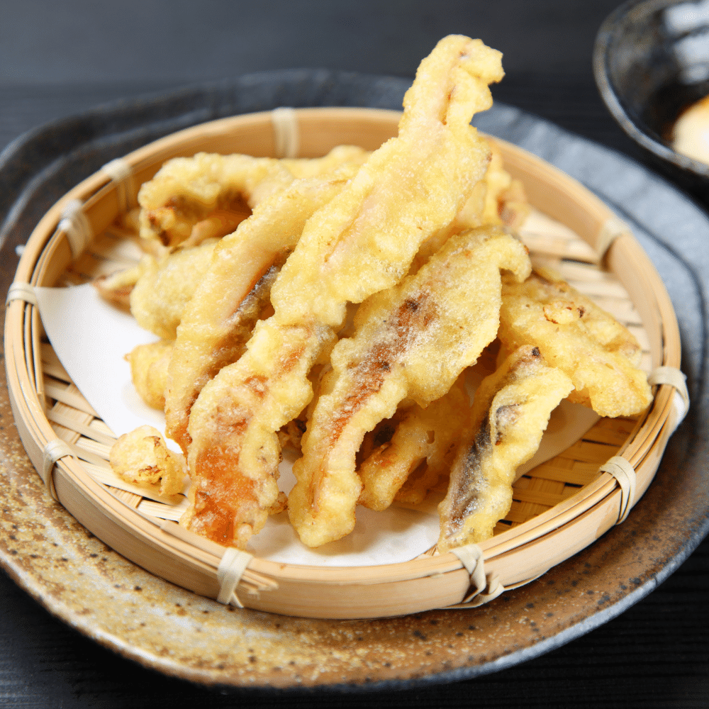 Tempura Fried Sprats with Mexican Mayonnaise