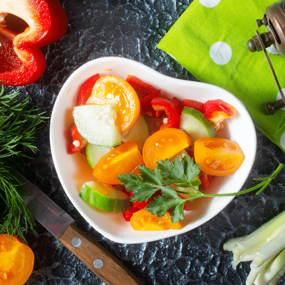 Tomato and Cucumber Salad
