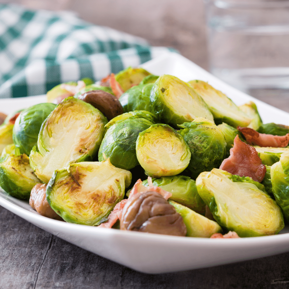 Warm Brussel Sprout Salad