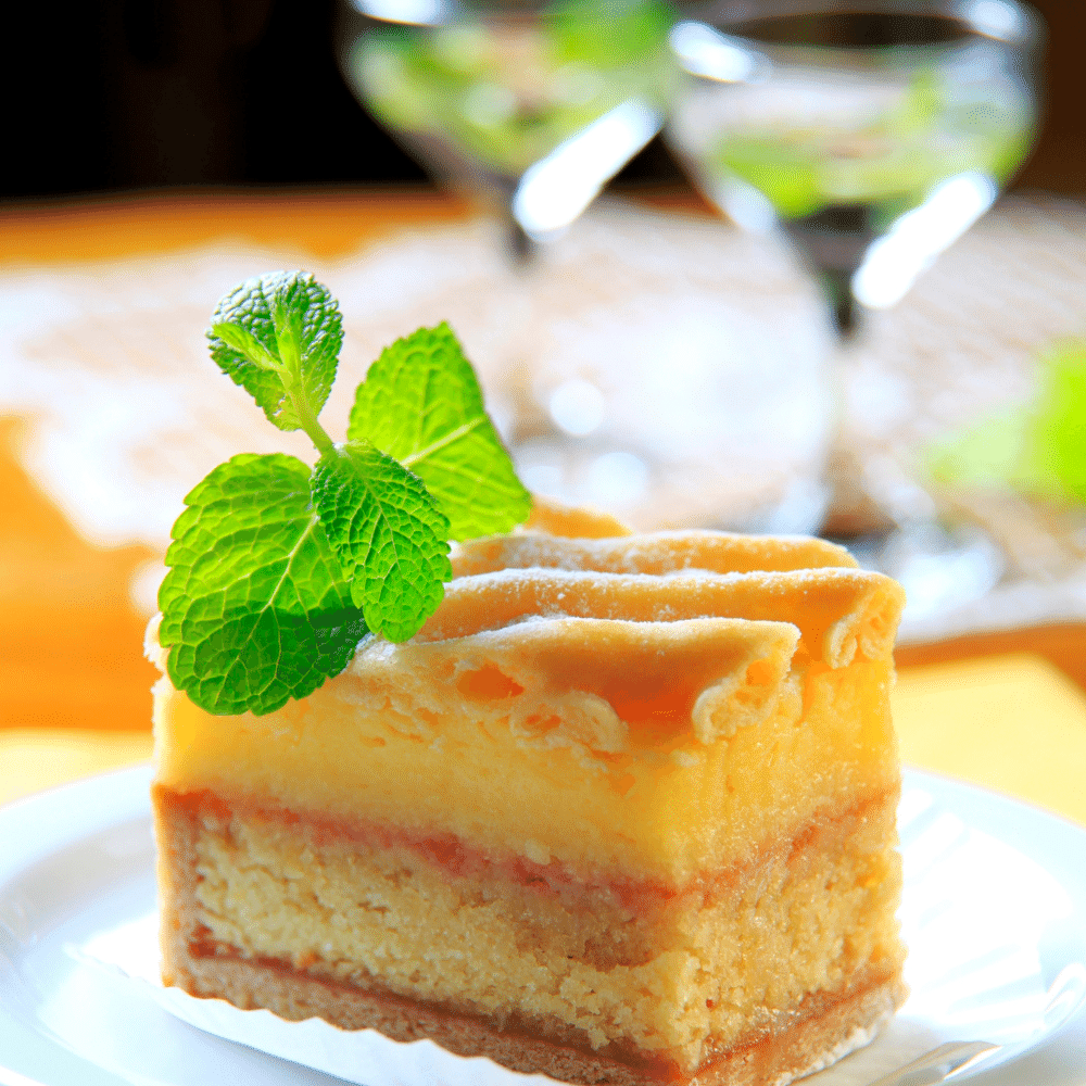 White Wine-Soaked Apricot Cake