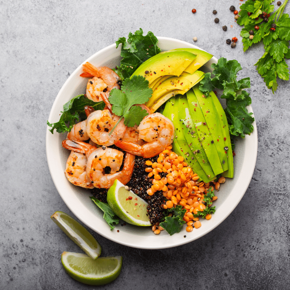 Zesty Lime Shrimp and Avocado Salad
