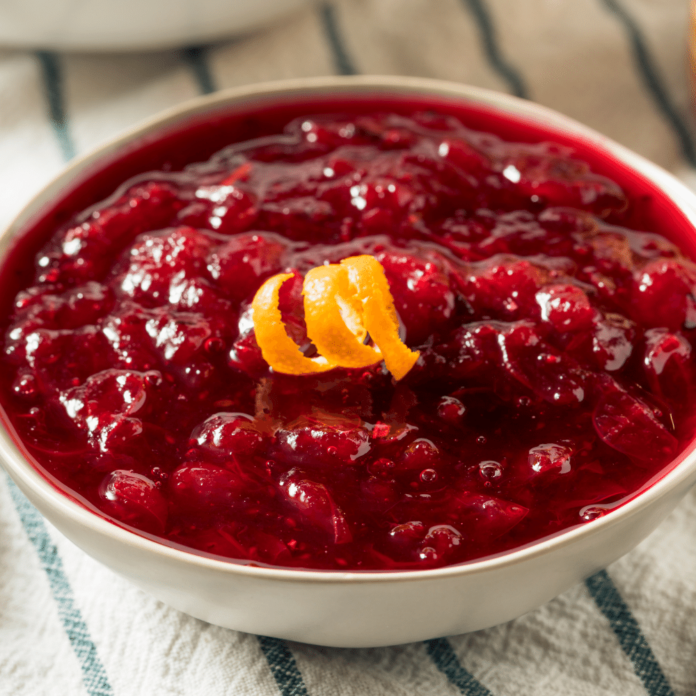Cranberry sauce