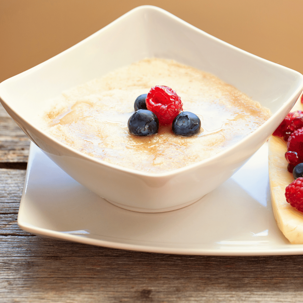 Cream of wheat with honey