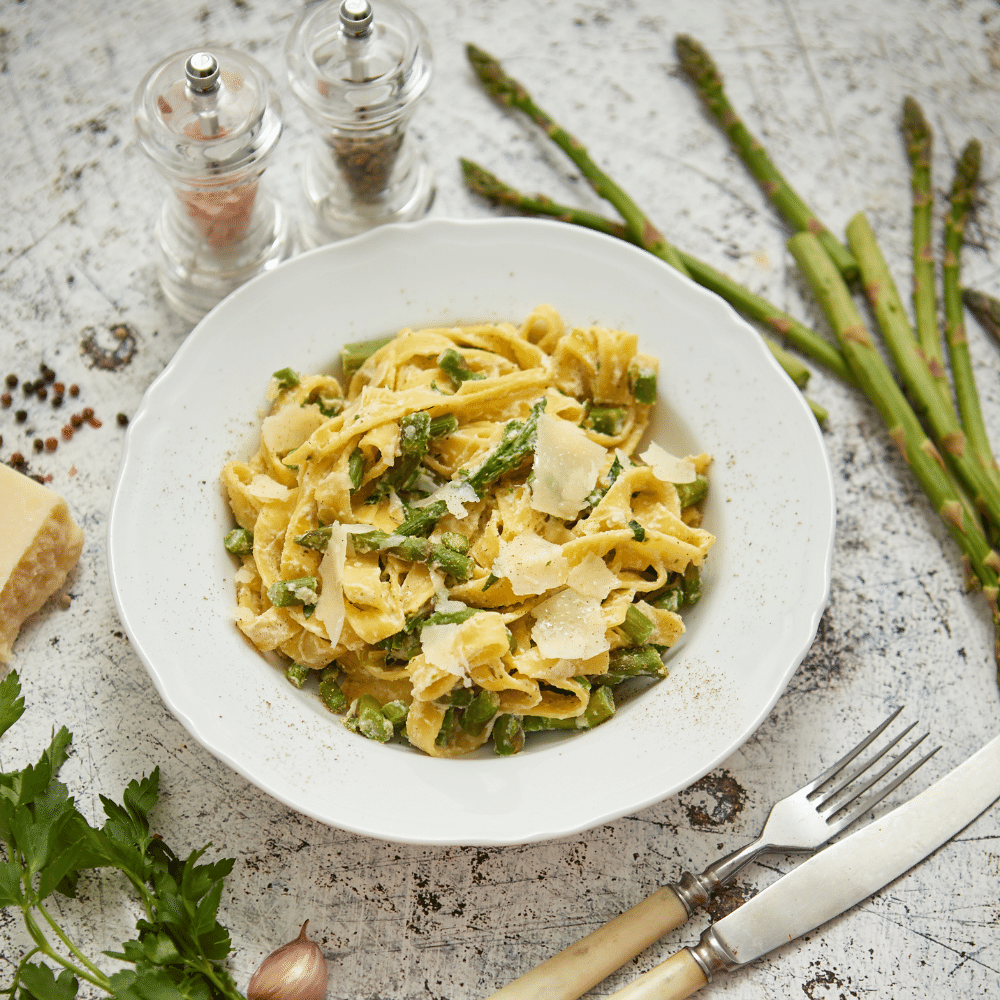 Creamy Asparagus Pasta