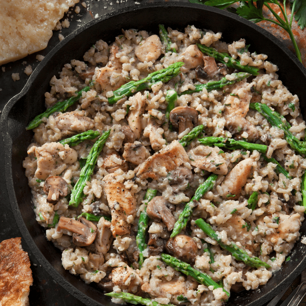 Creamy Mushroom Risotto