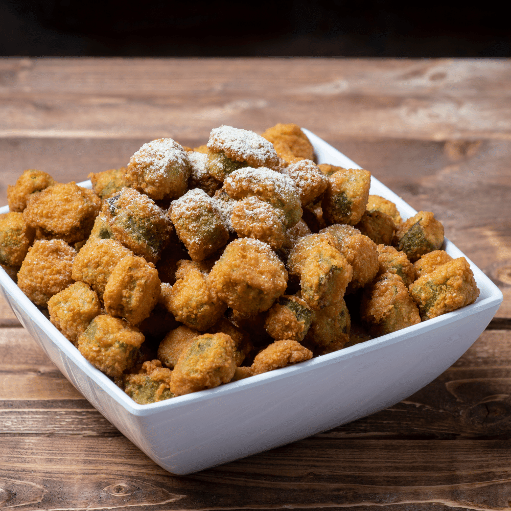 Fried okra