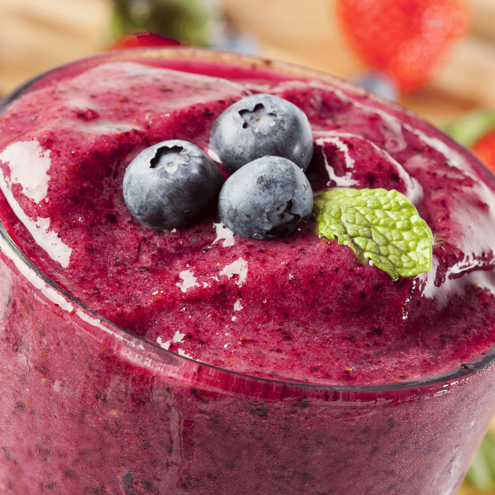 How to Make a Blueberry Smoothie