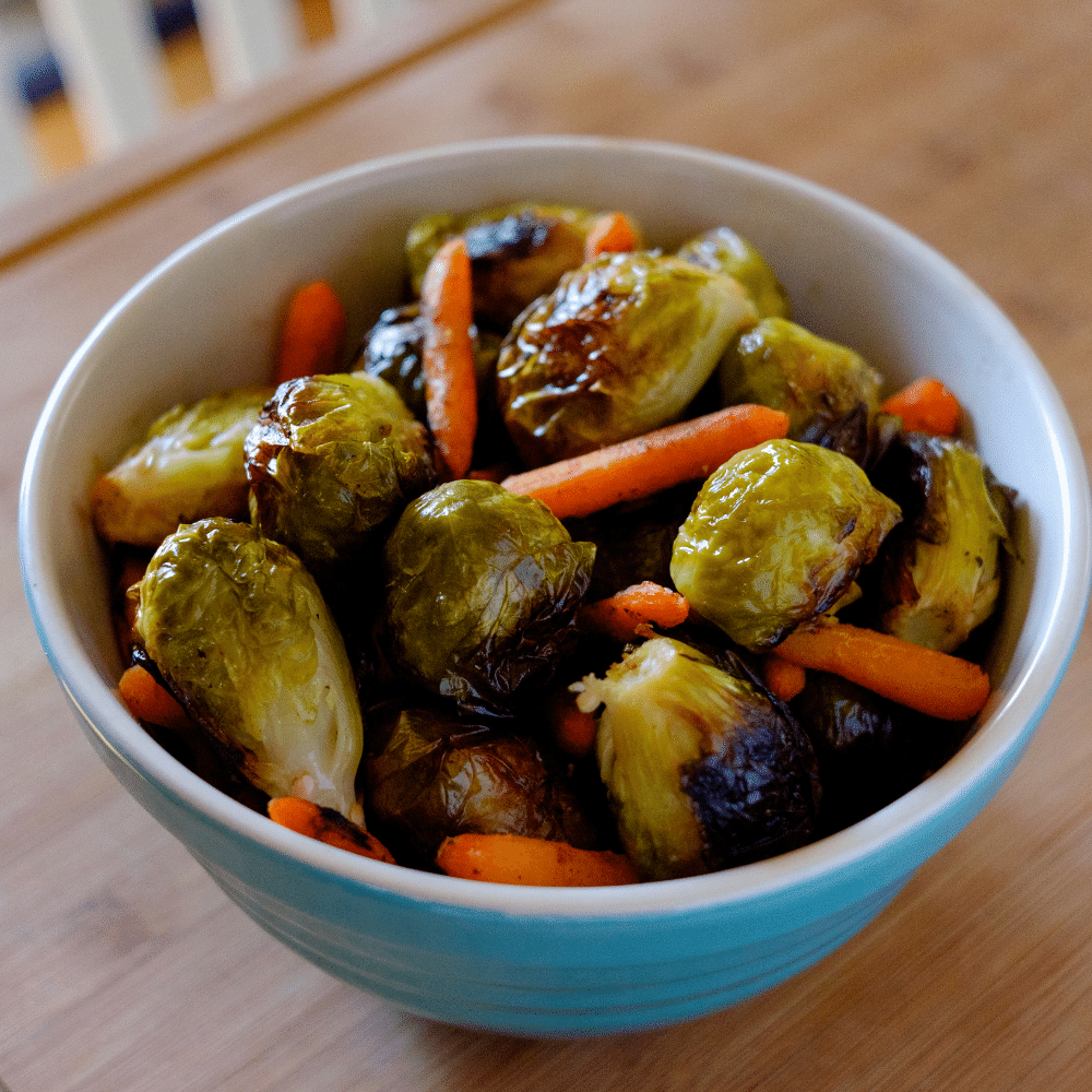 Roasted Brussels sprouts