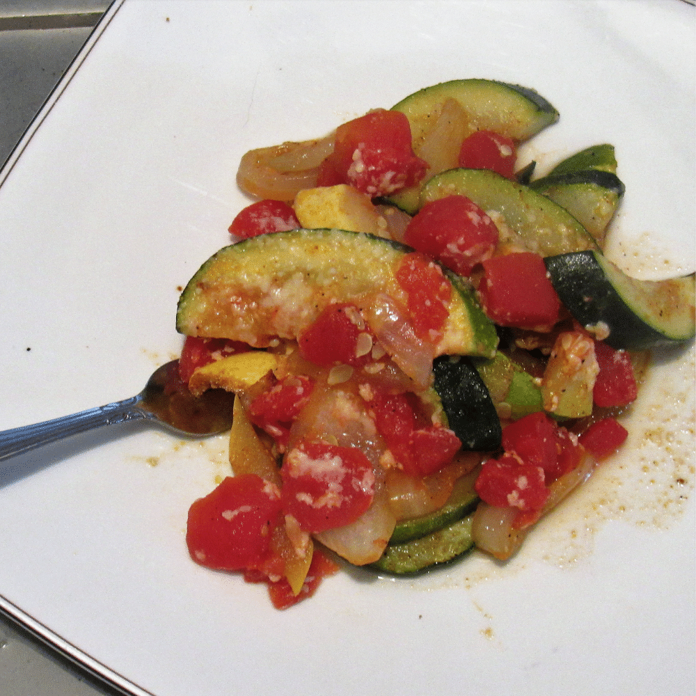 Roasted Zucchini and Squash