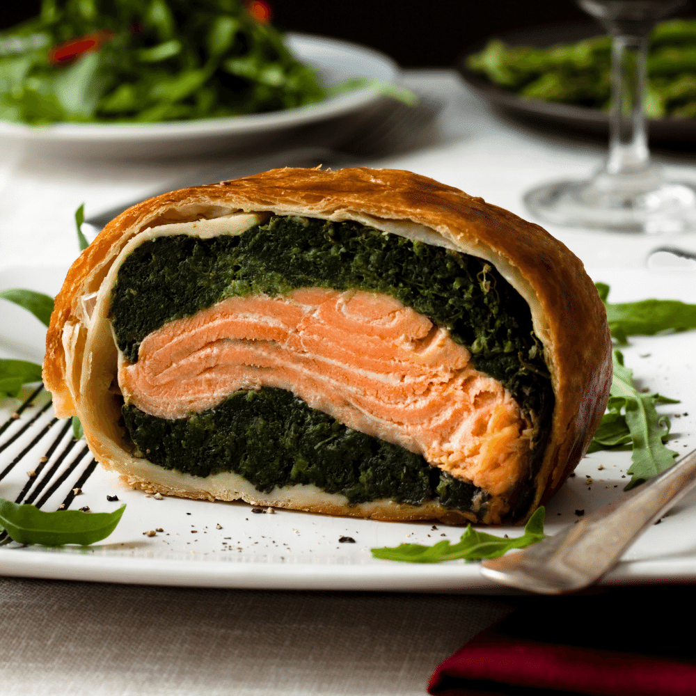 Salmon en croute