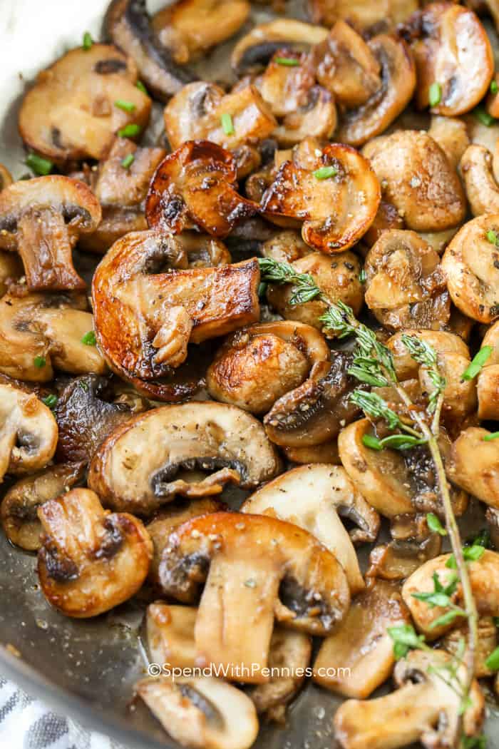 Sauteed Mushrooms with Garlic