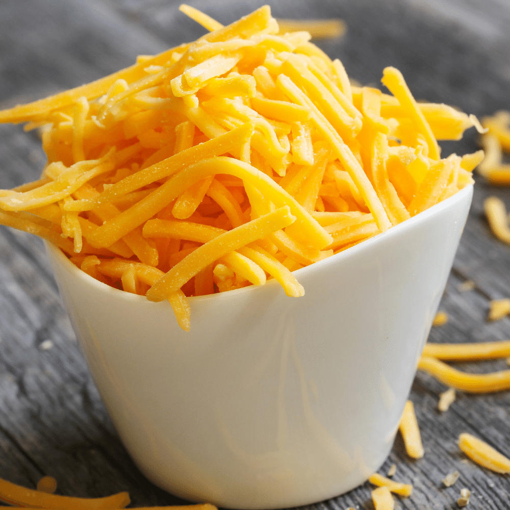 shredded cheese