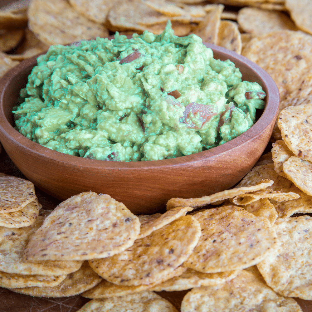 Tortilla Chips with Guacamole