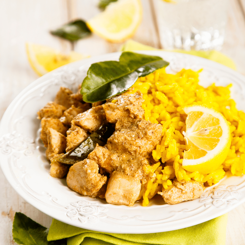 Turmeric Chicken and Rice