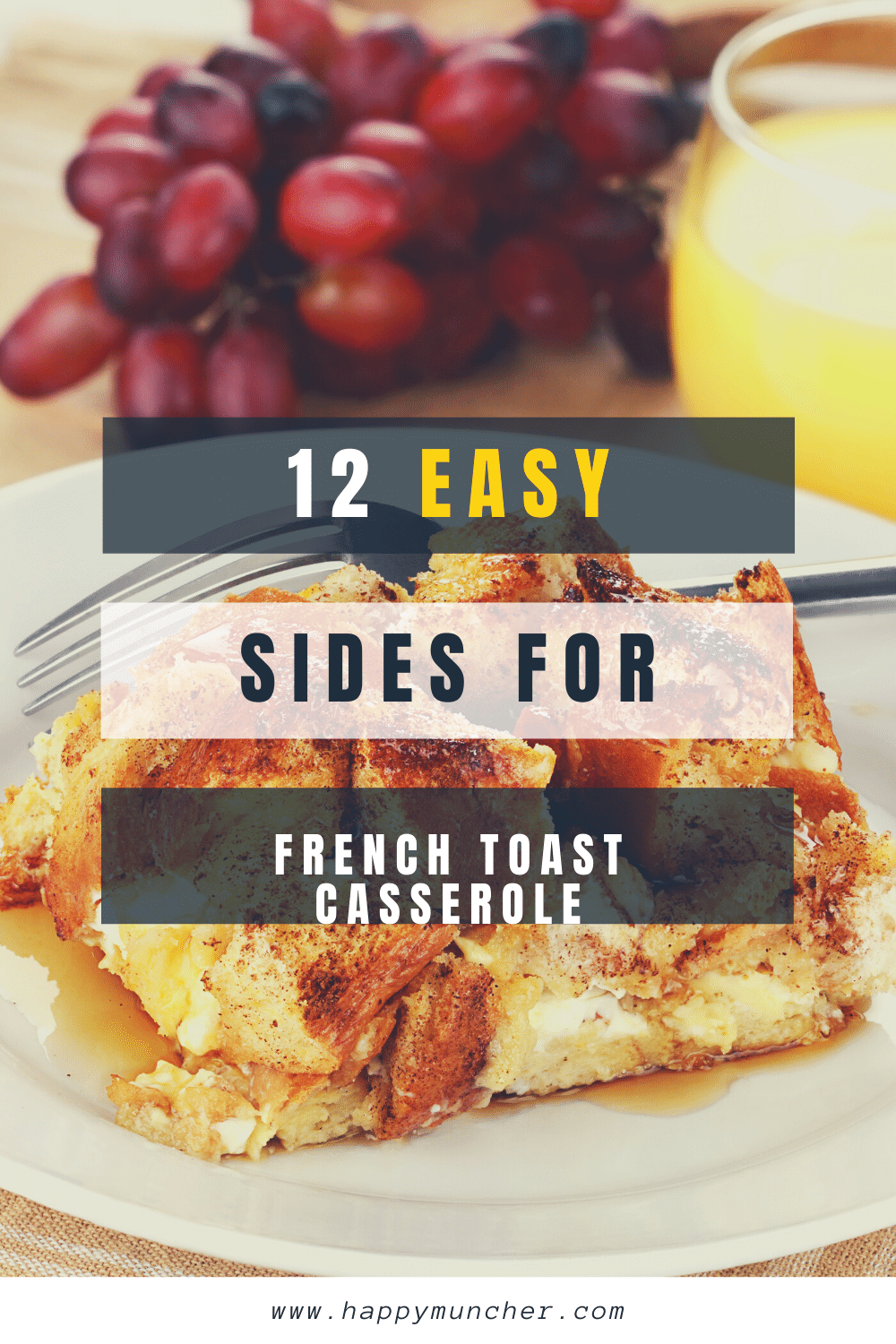 What to Serve with French Toast Casserole