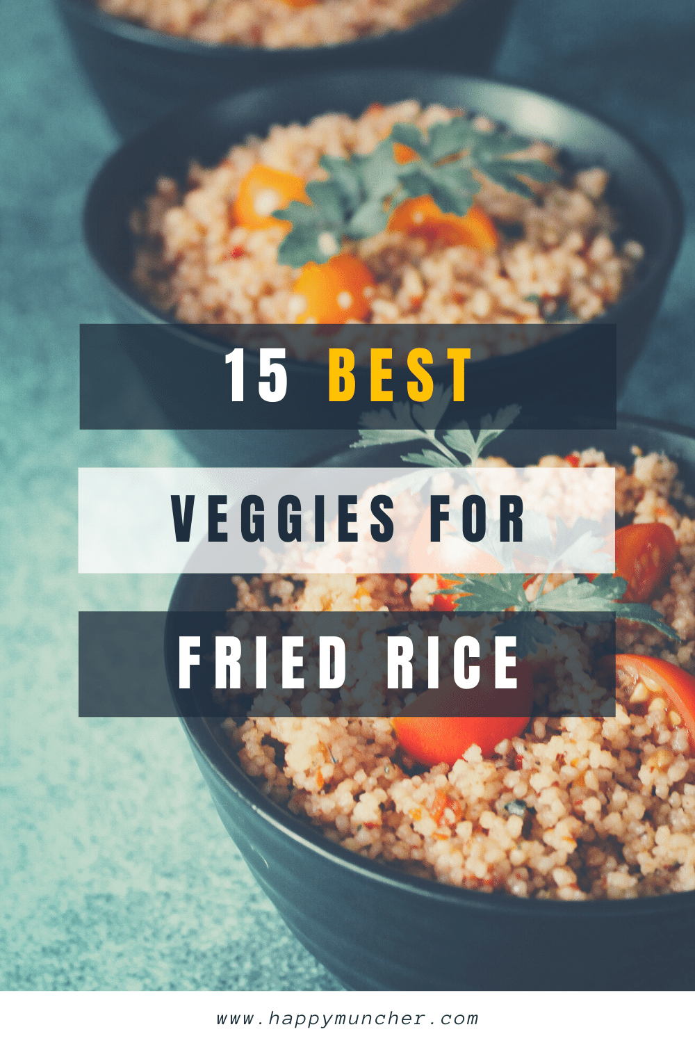 what vegetables go in fried rice