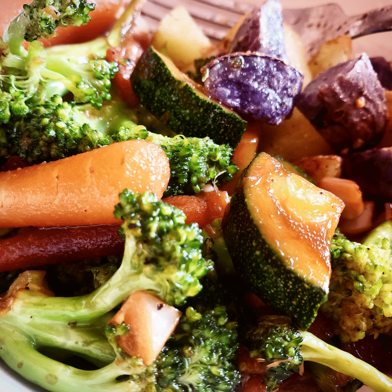 Why Serve Veggies with Green Curry