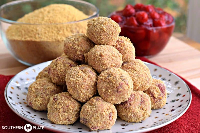 Cherry Cheesecake Bites