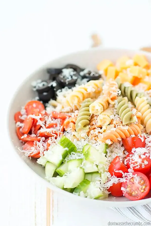 Easy Italian Pasta Salad (copycat Suddenly Salad)
