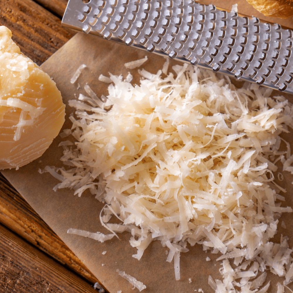 Grated parmesan cheese