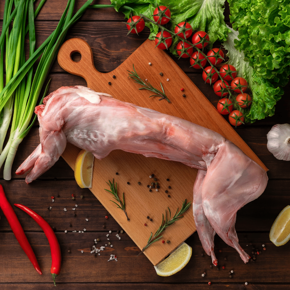 Rabbit meat
