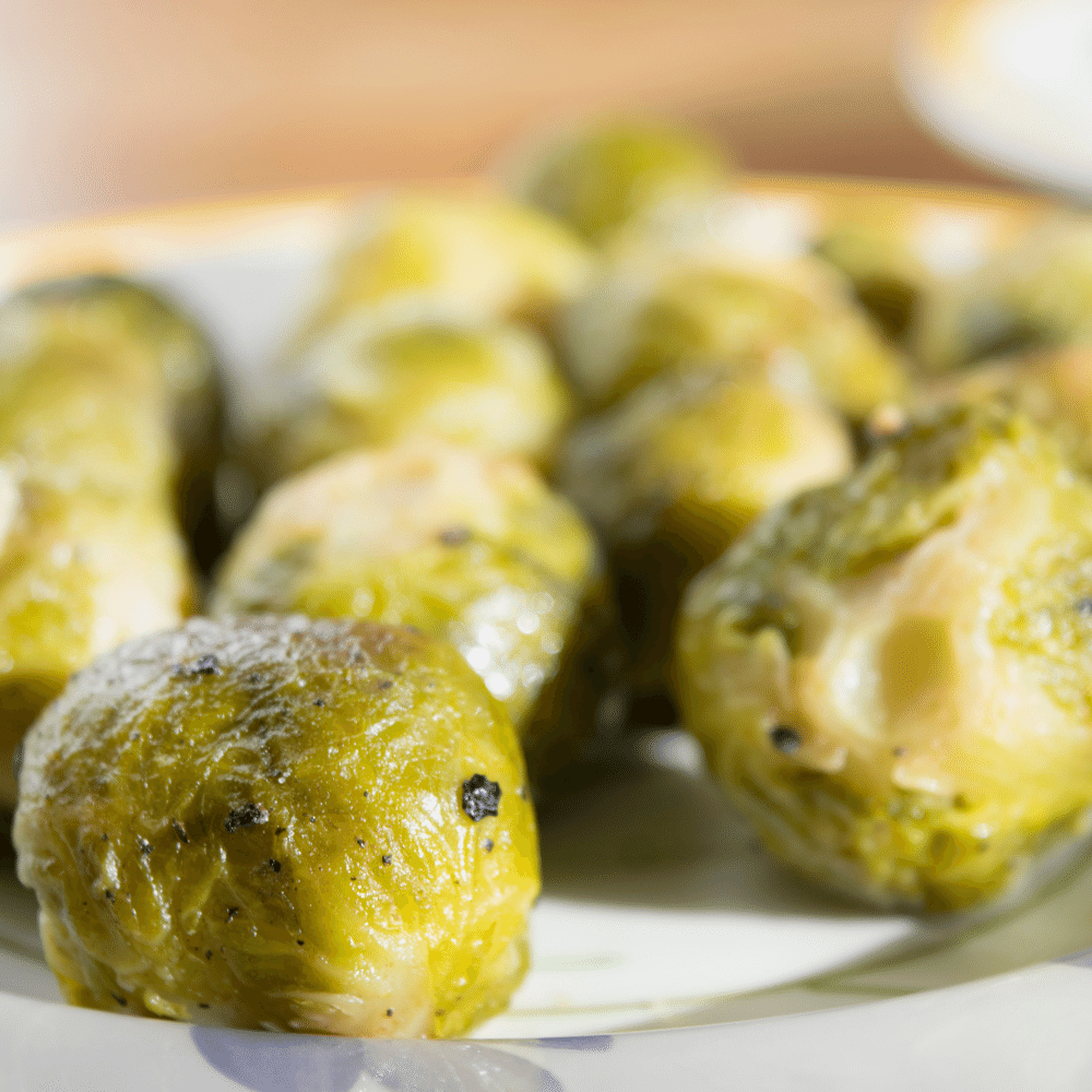 Steamed Brussel Sprouts