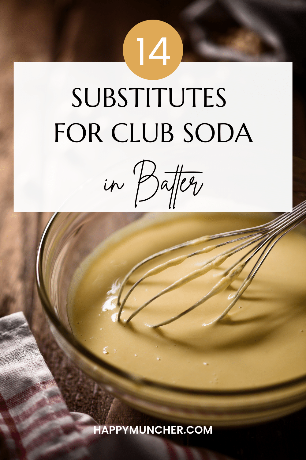 Substitute for Club Soda in Batter