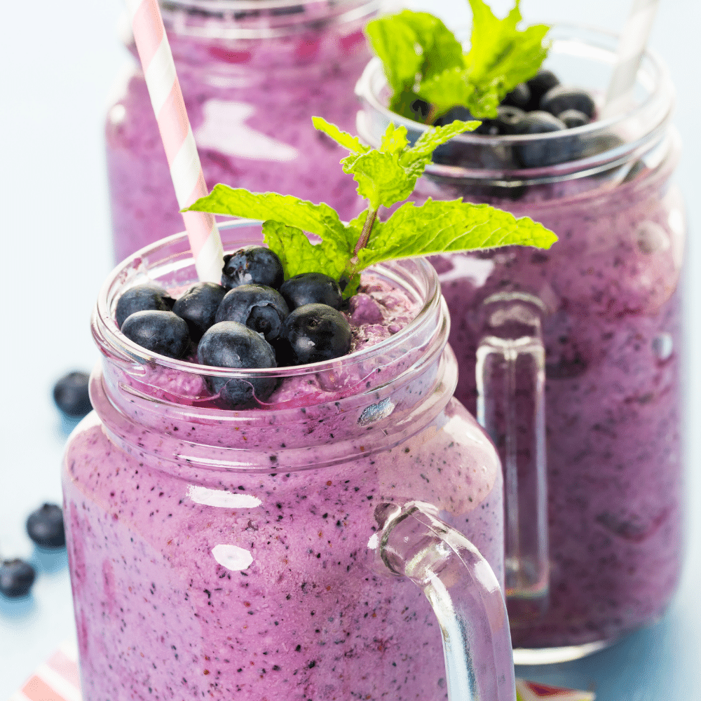blueberry smoothie
