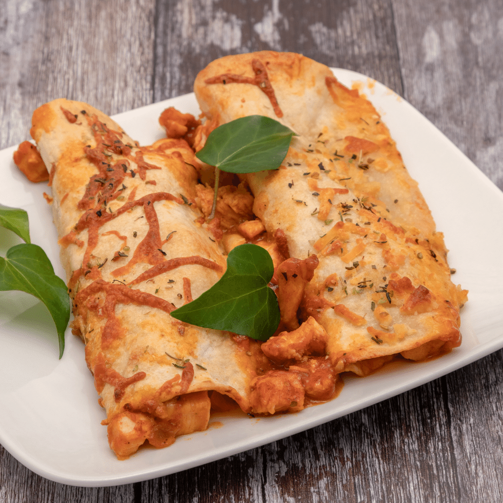 Chicken enchiladas