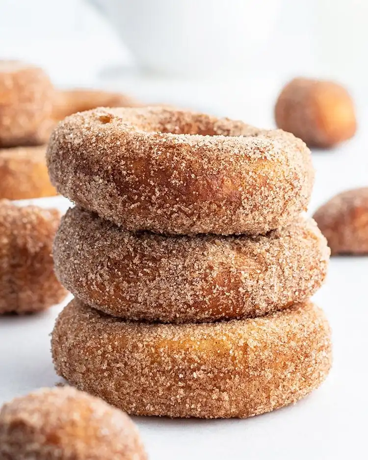 Cinnamon Sugar Biscuit Donuts