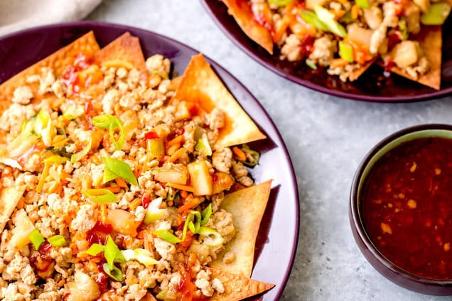 egg roll nachos