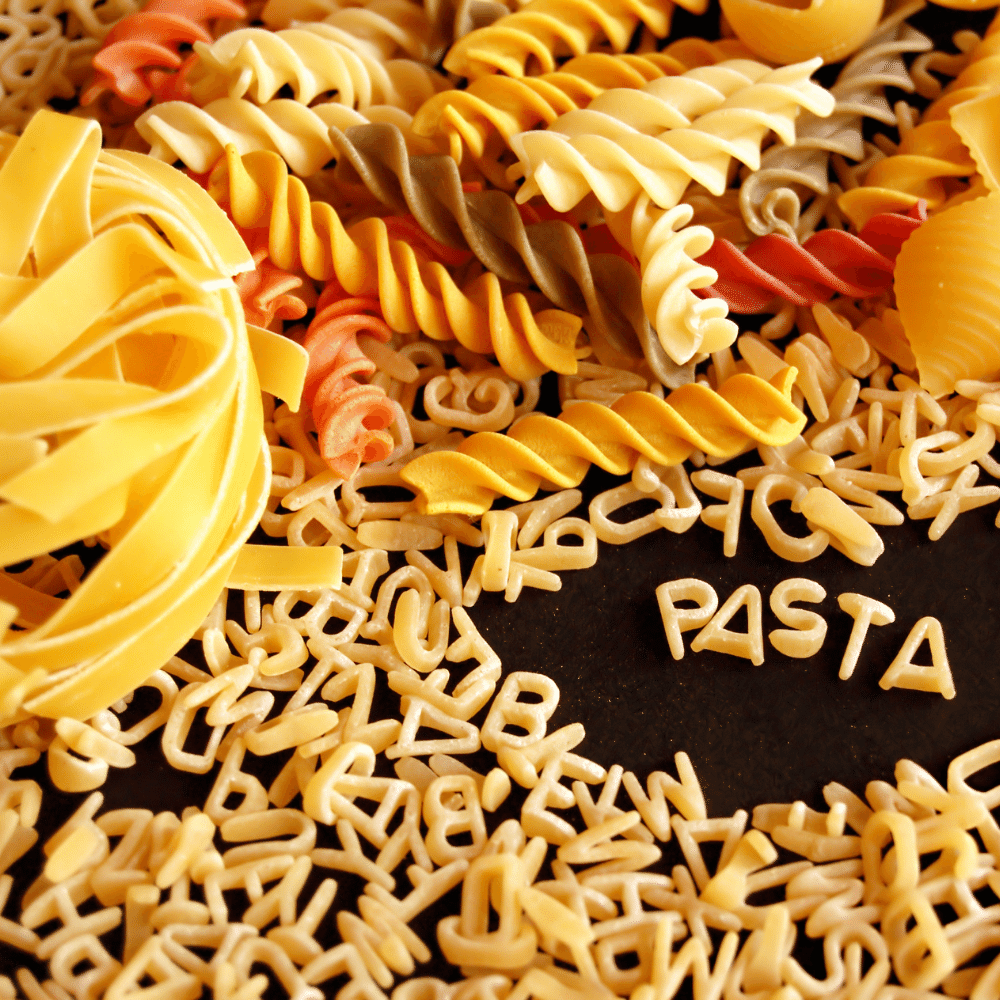 kinds of pasta