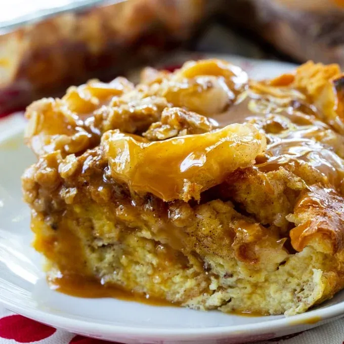 Make Apple Pie French Toast Casserole