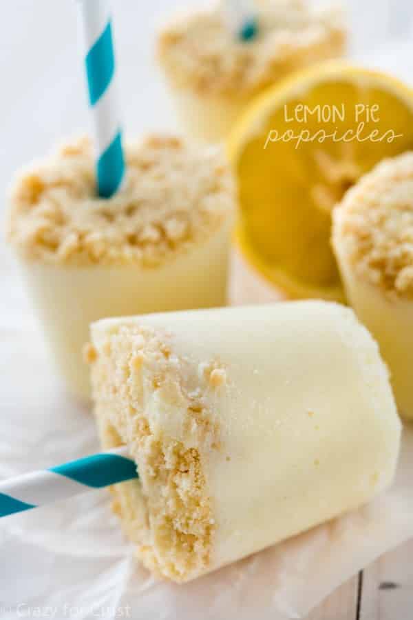 Make Lemon Pie Popsicles